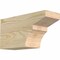 Ekena Millwork Monterey Rough Sawn Rafter Tail, Douglas Fir, 4"W x 6"H x 12"L RFT04X06X12MON00RDF - alternate 1